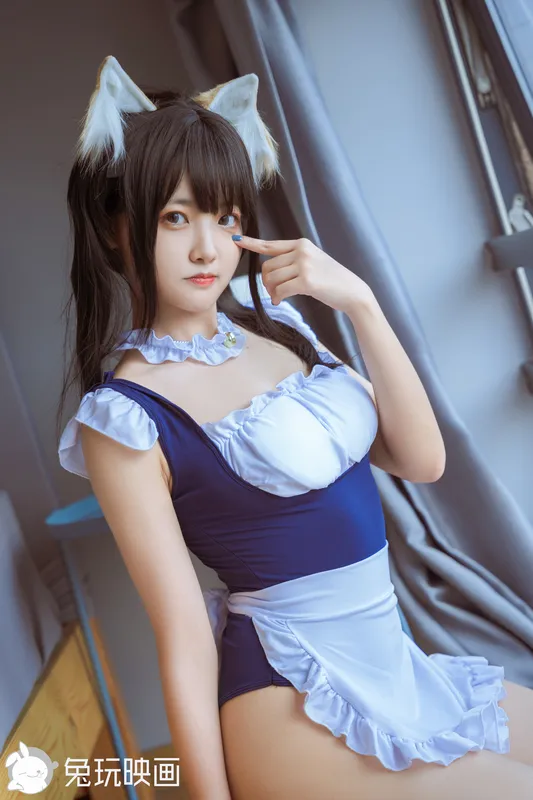 兔玩映画 夏日泳装 Vol.058 小狐狸 - 兔玩映画